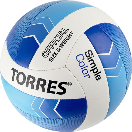Купить Мяч волейбольный Torres Simple Color любительский р.5 в Абдулине 